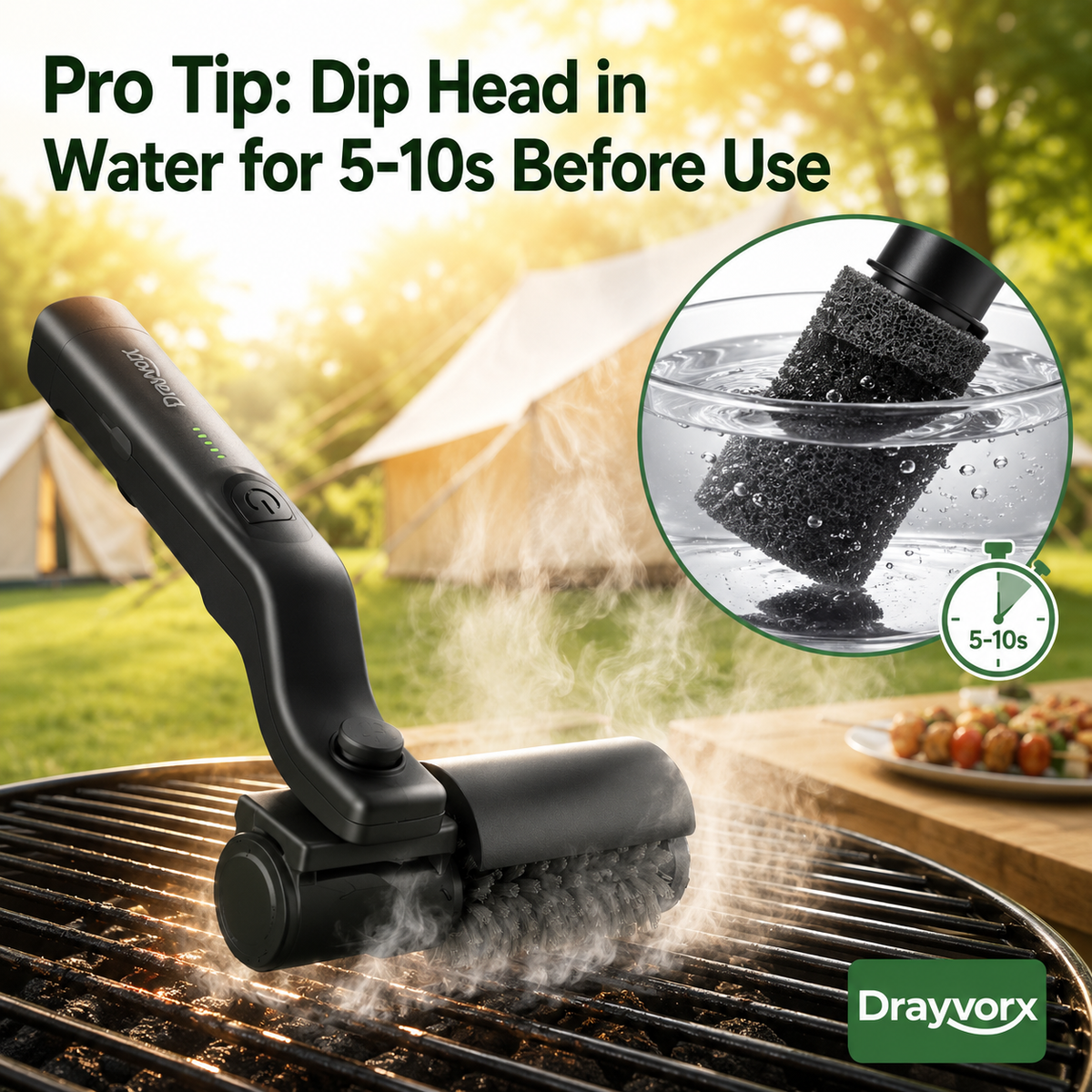 Glabrio™ Grill Brush